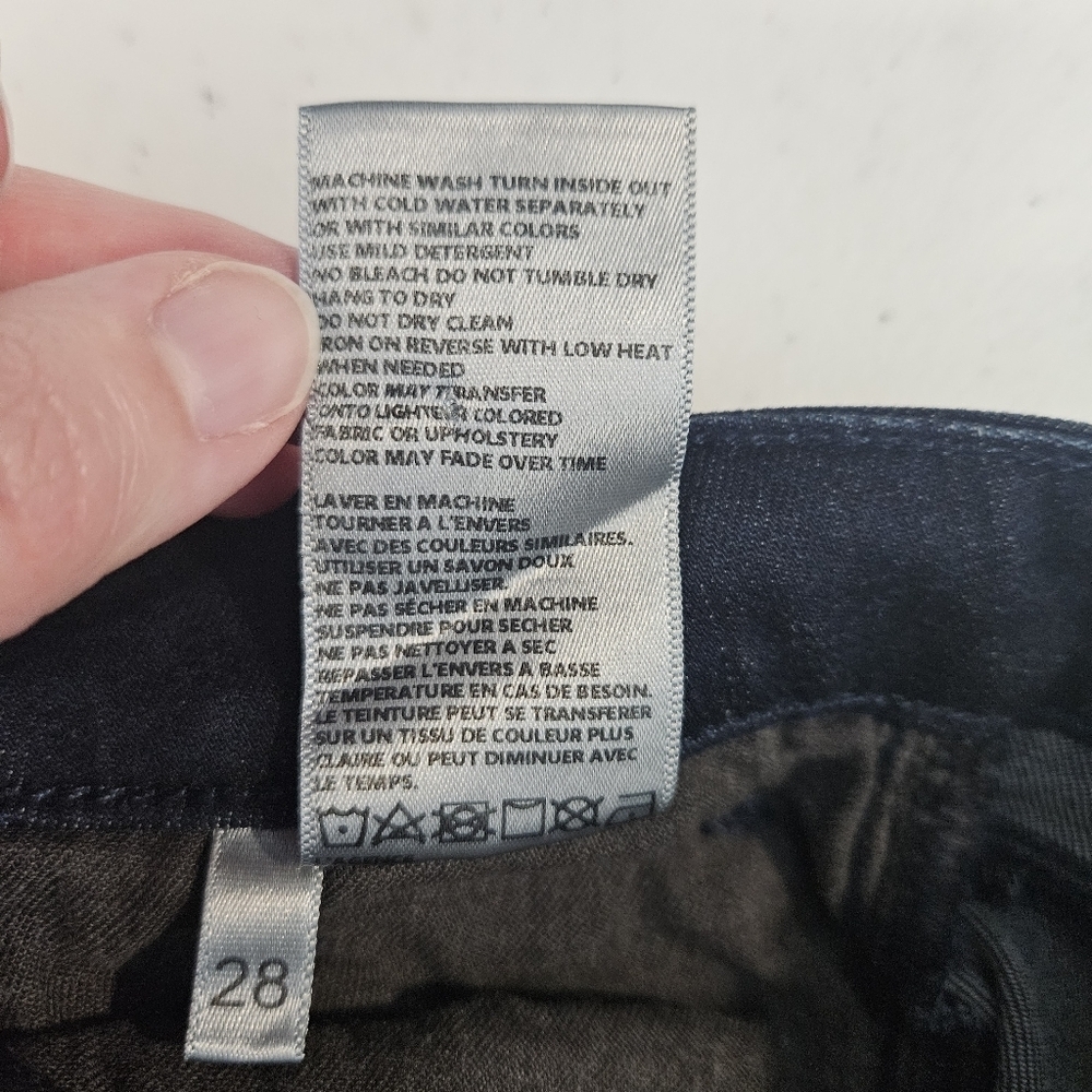 L'Agence Margot Cropped High Rise Skinny Jeans Like New - Picture 8 of 9